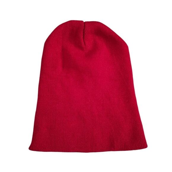 COOKIES Dark Red White Logo Embroidered Adult Unisex Knit Beanie - Picture 6 of 8